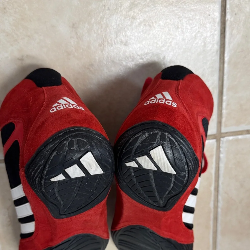 Adidas Pretereo 2.0 Wrestling Red and Black Sneakers